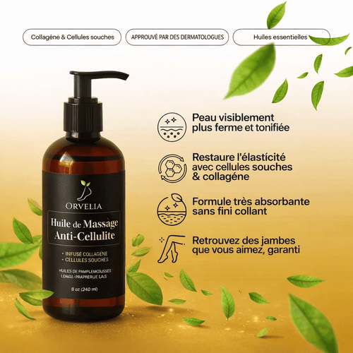 Huile de massage anti-cellulite Orvelia
