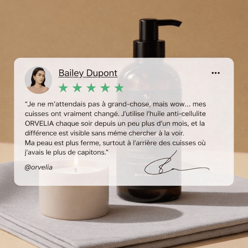 Huile de massage anti-cellulite Orvelia